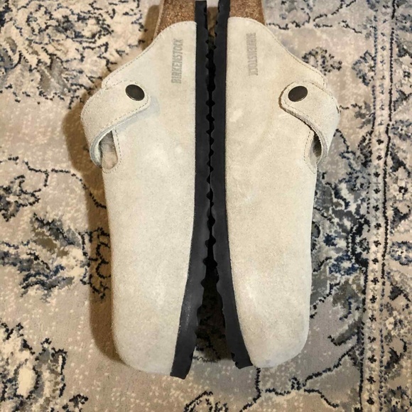 Birkenstock Boston Shearling Clogs in Taupe men’s - Picture 7 of 8